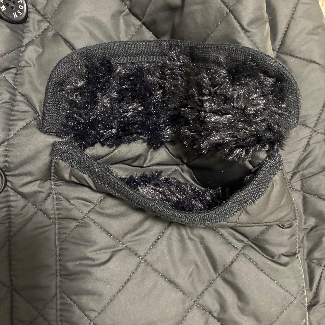 【最上級】マッキントッシュ スコットランド 英国製 キルティング ボア コート