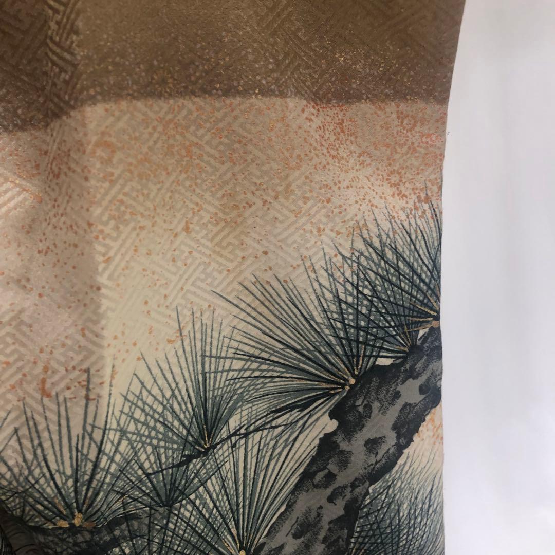 七五三　フルセット★男児　羽織　着物　袴　★3歳 ★茶色★小物付き u-438