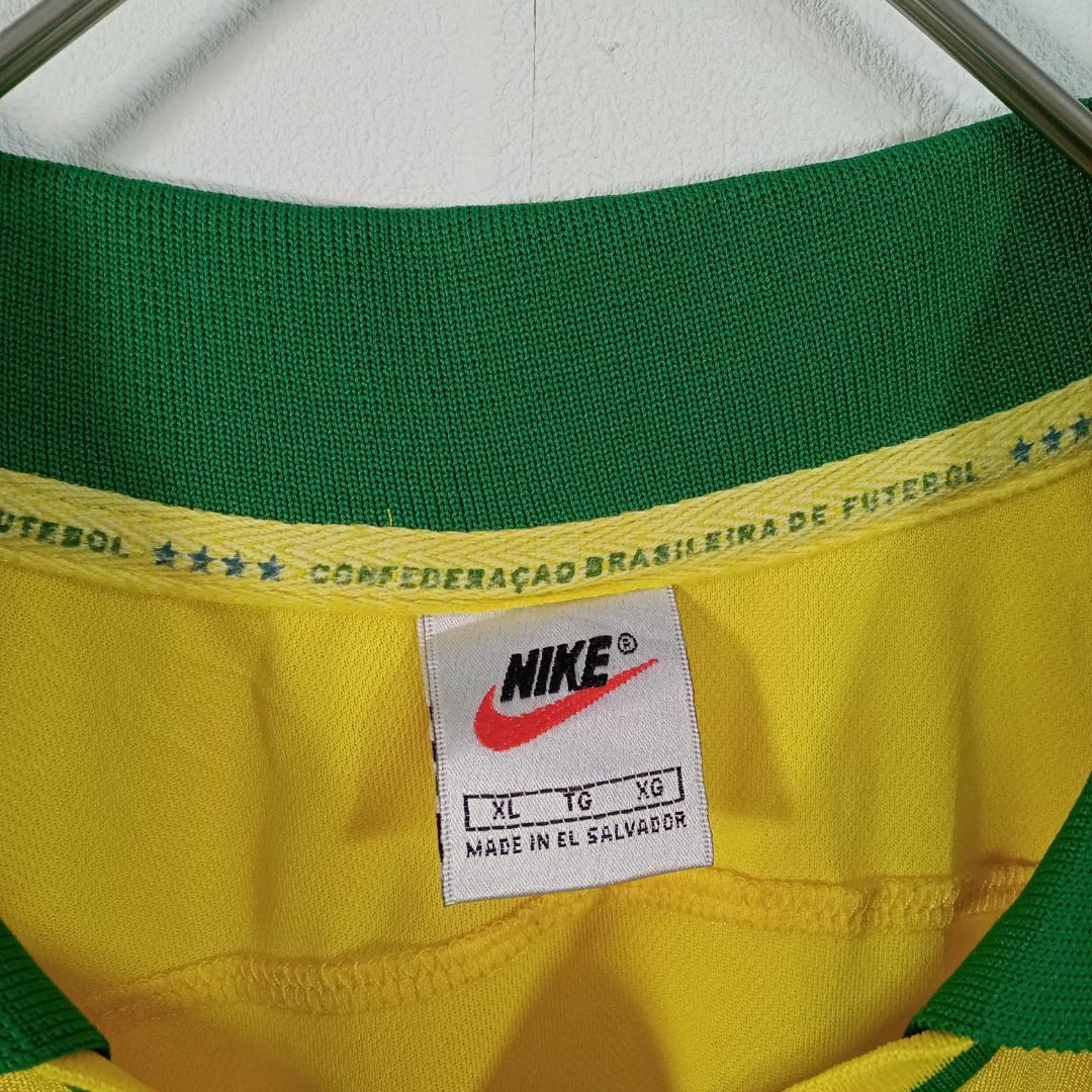 NIKE 90s ブラジル代表 ゲームシャツ ユニホーム　XL セレソン