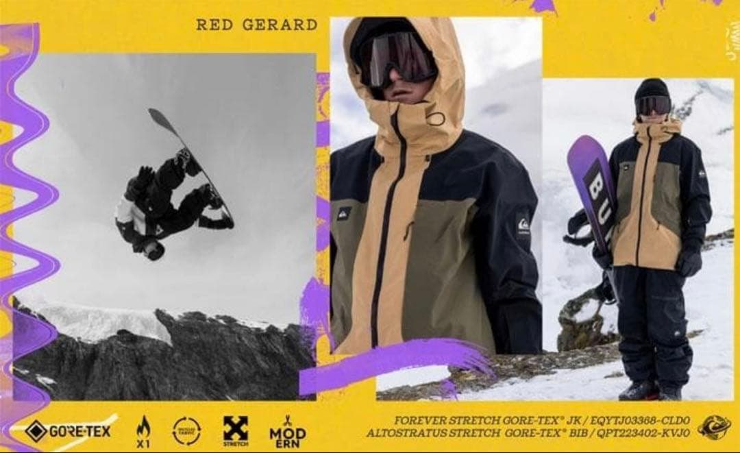 Quiksilver GORE-TEX スノーボードジャケット