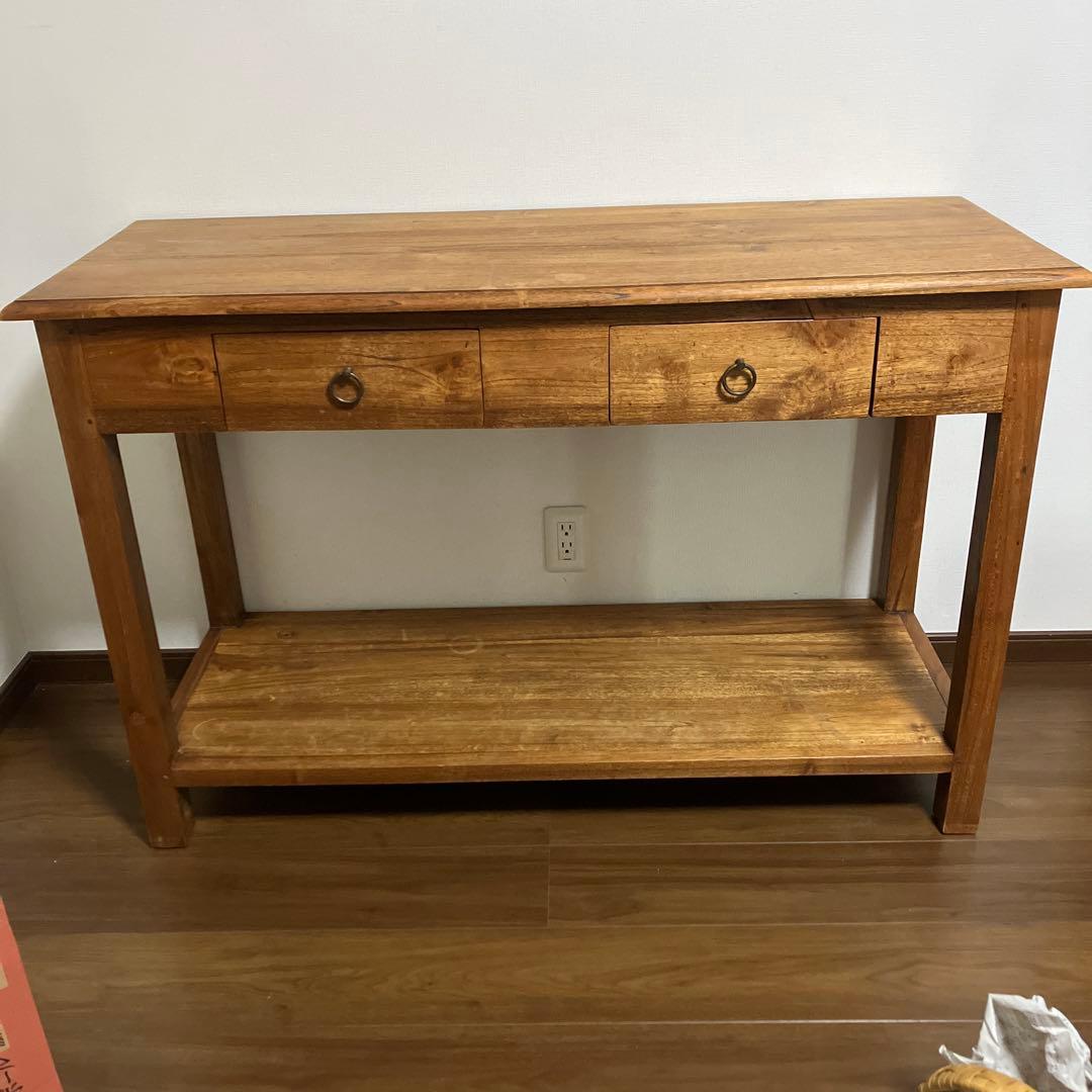 カリッジマーケット　引き出し付きカウンター