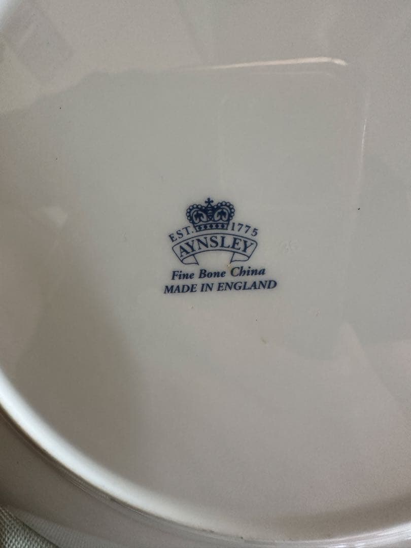 aynsley エインズレイ　ケーキ皿　プレート　21cm 6枚 イギリス