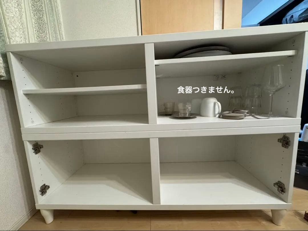 BESTÅ/ベストー ホワイトシェルフ 120cm