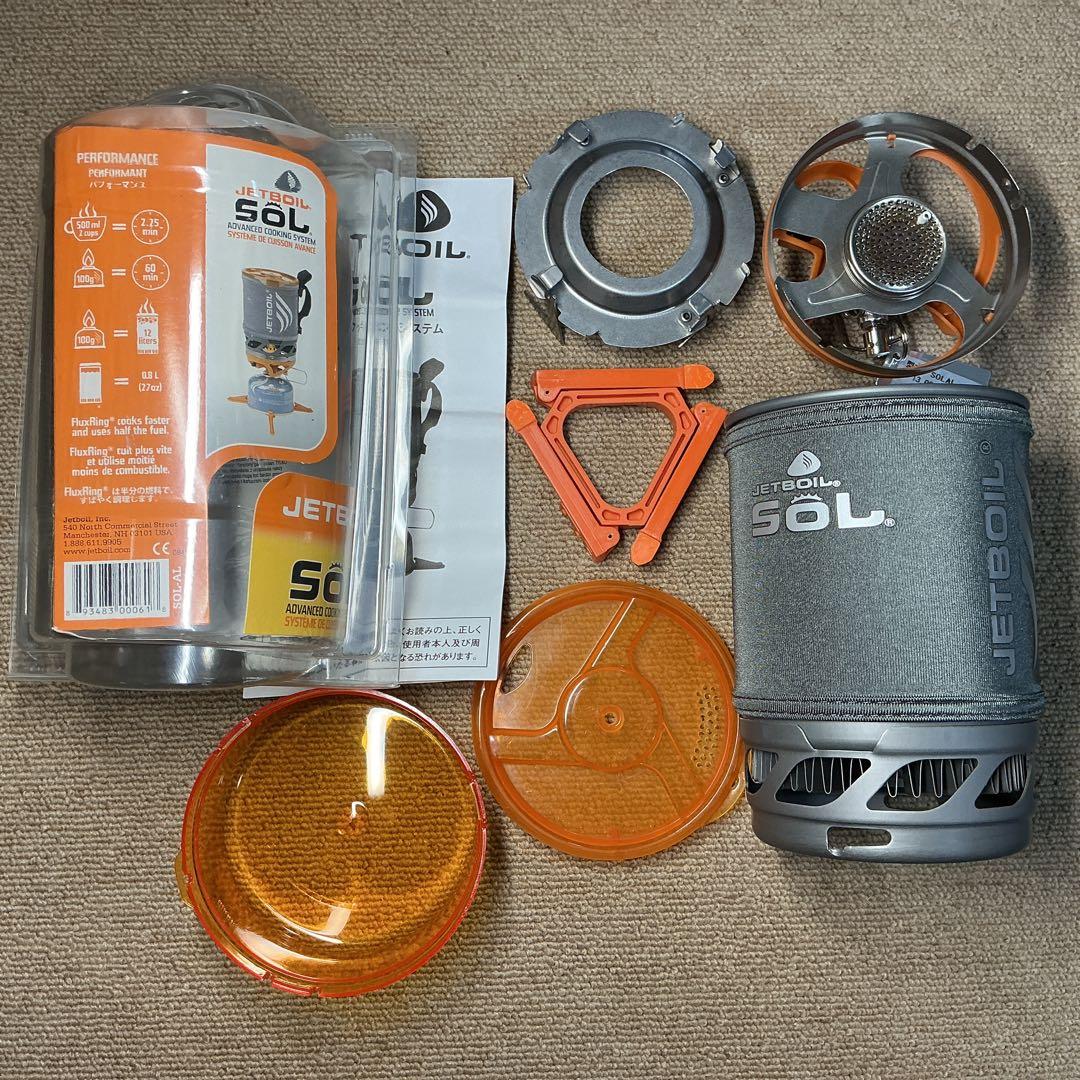 バーベキュー・調理用品 JETBOIL SOL