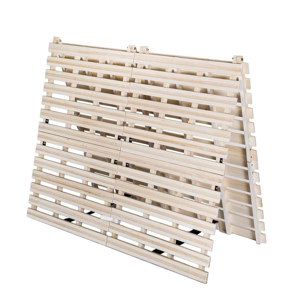 【人気商品】すのこベッド 折りたたみ 折りたたみベッド 二つ折り天然桐すのこベ