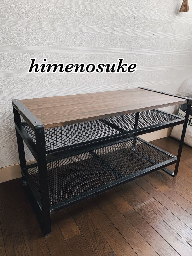 ☆送料込み☆アイアンシェルフ即購入OK インテリア　植物棚　アイアンラック　什器