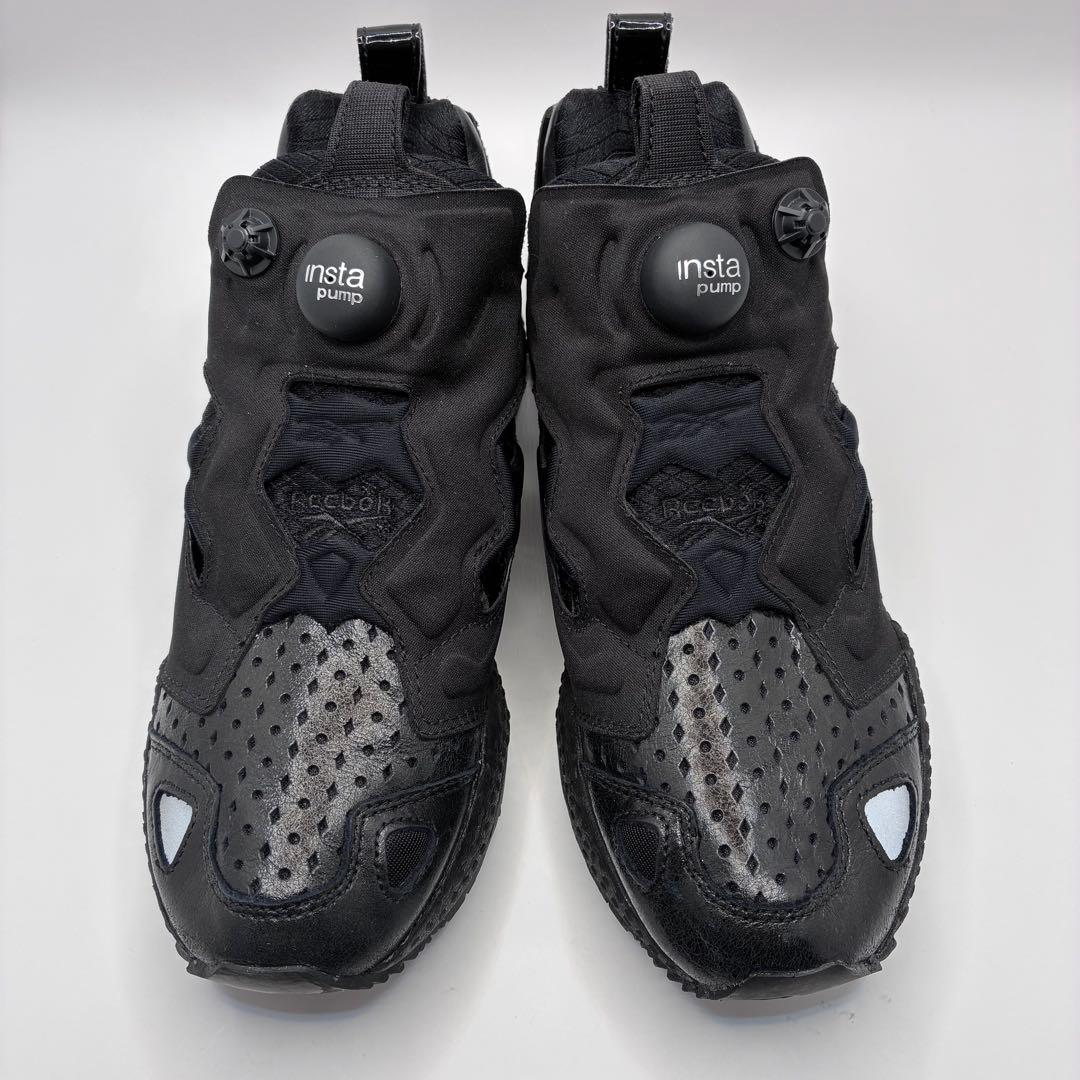 新品ReebokリーボックINSTAPUNPFURYポンプスニーカーブラック