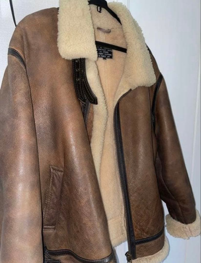 B-3 フライトジャケット ムートン