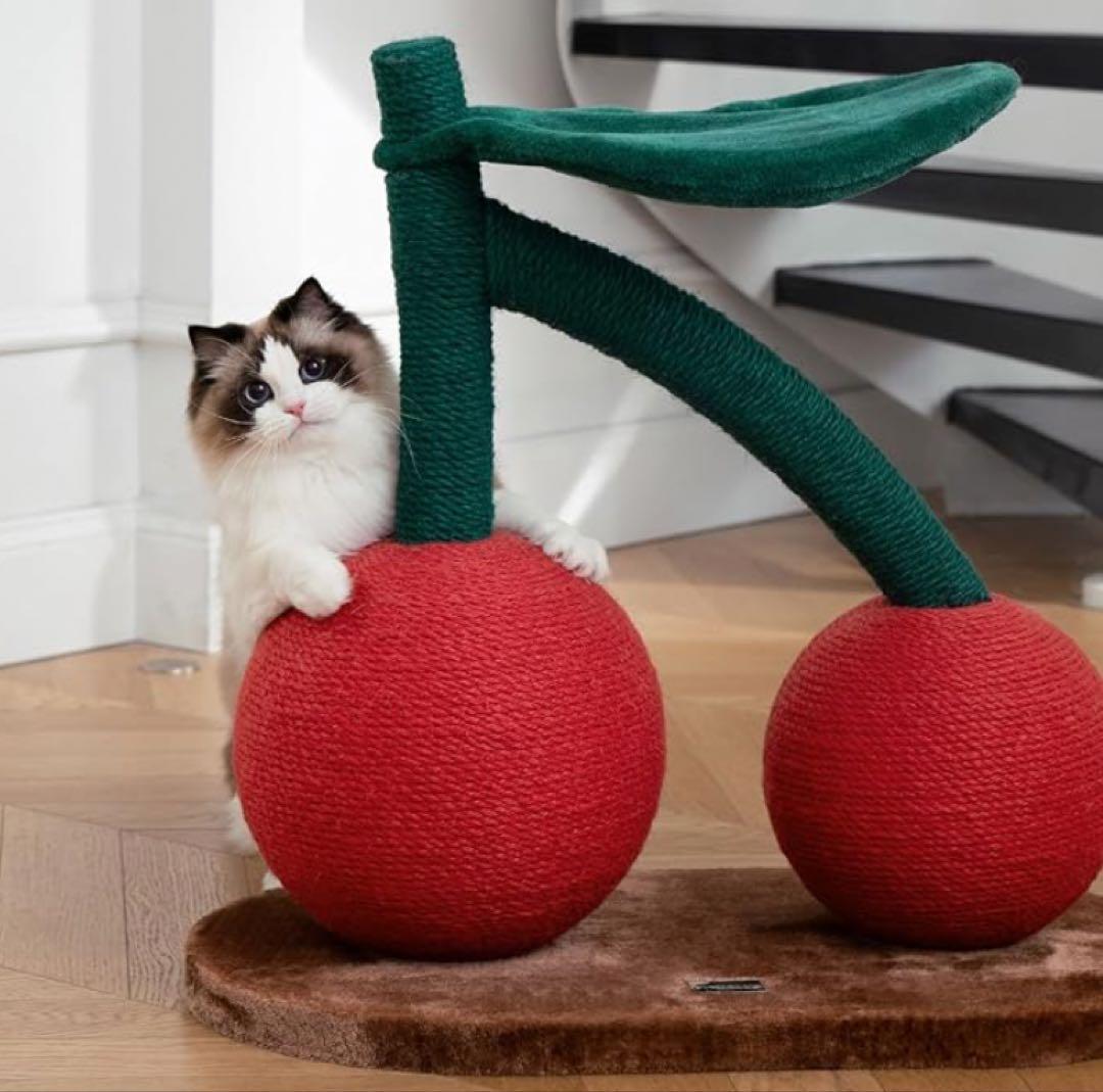 VETRESKA チェリー型 猫用爪とぎ