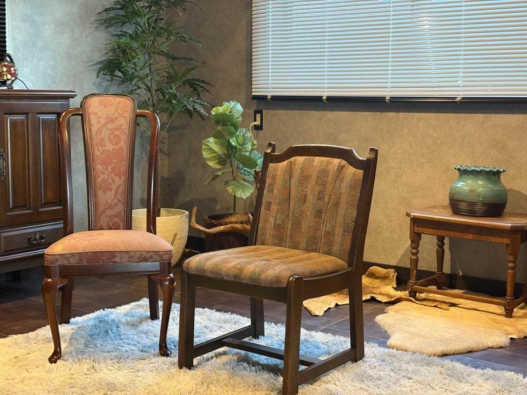 maruni マルニ　カリモク　ビンテージ　レトロ　チェア　2脚セット IZ