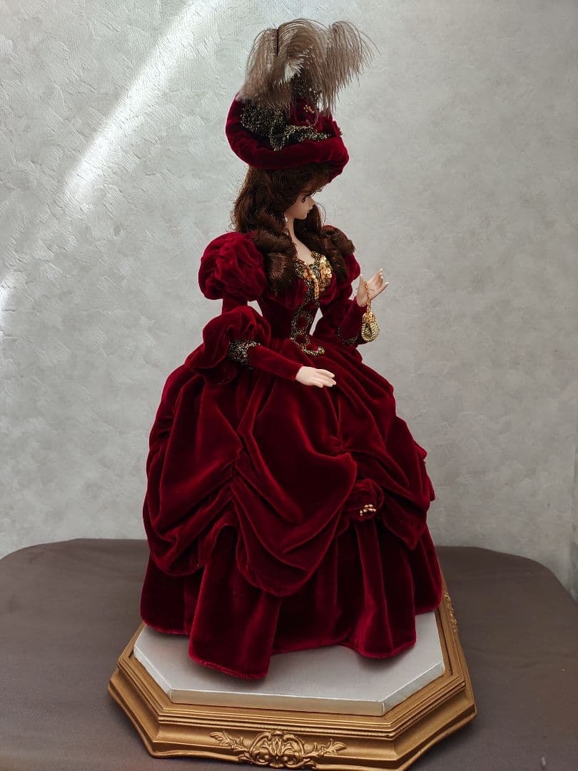 【 超美品】アンティーク フランス人形　 ヴィンテージ　専用クリアケース付き