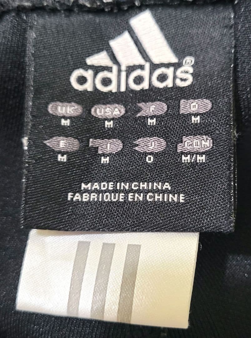 希少 00's y2k adidas O トラックジャージ 上下セットアップ 黒