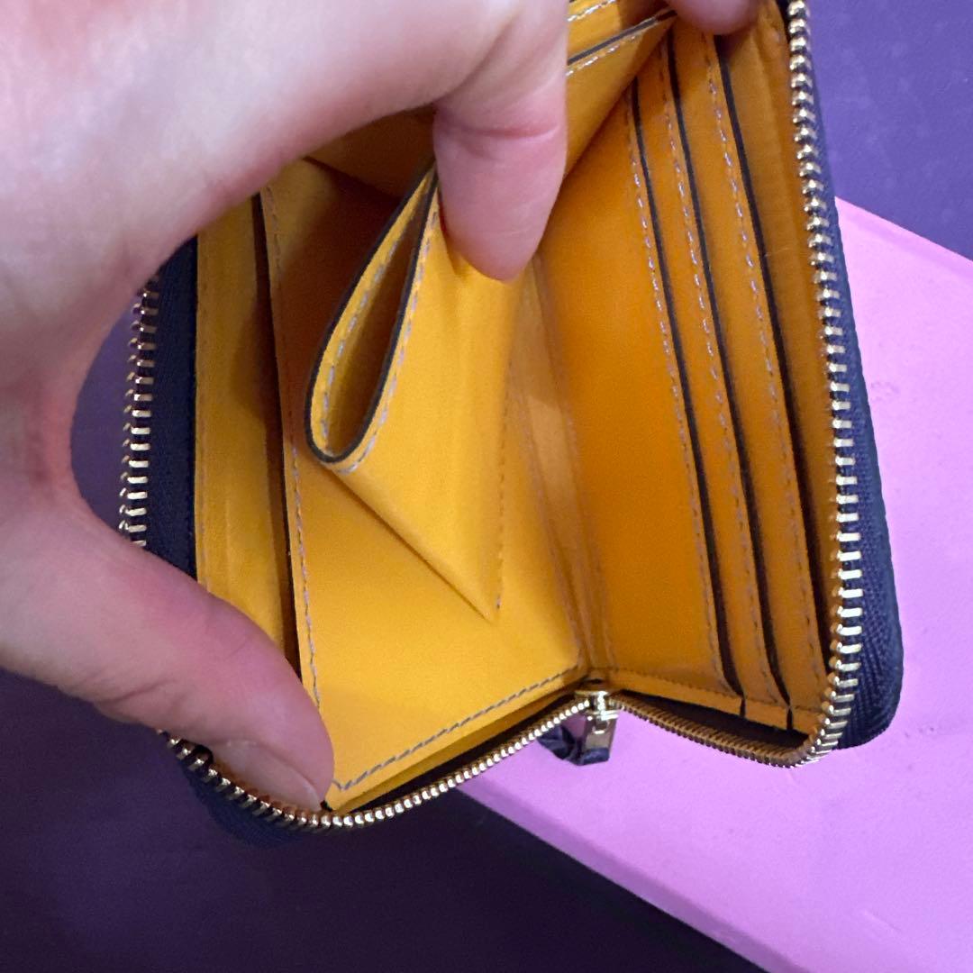 【symzaw様ご売約済】ブルックリンミュージアムフレンチカーフL字ウォレット