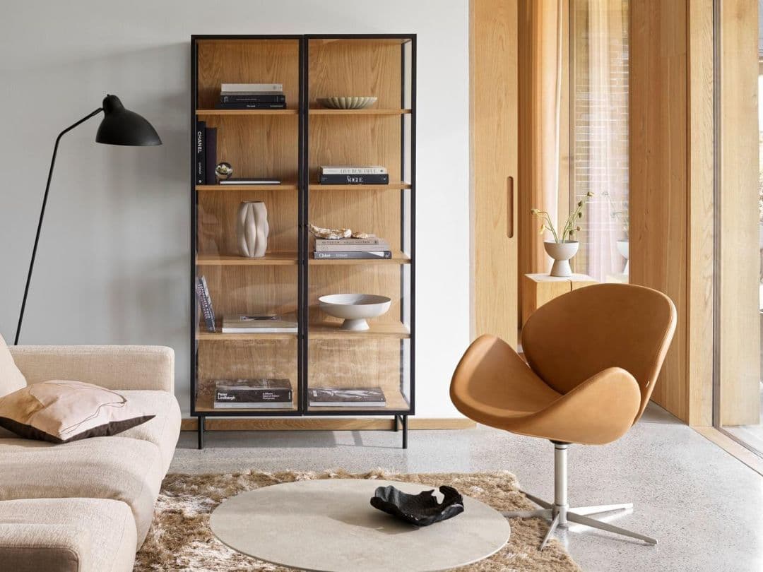 ボーコンセプトBoConcept　リビングチェア　ラウンジチェア　本革