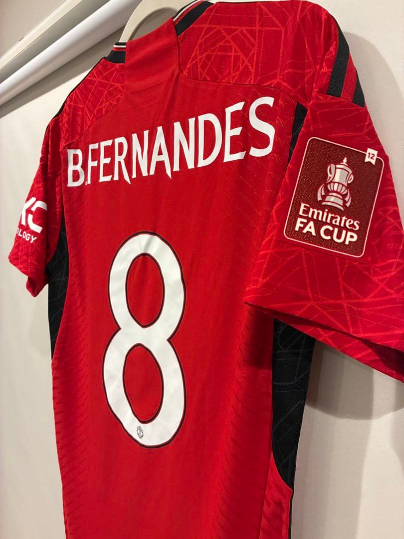 ブルーノ　フェルナンデス　マンチェスター　ユニフォーム　23/24