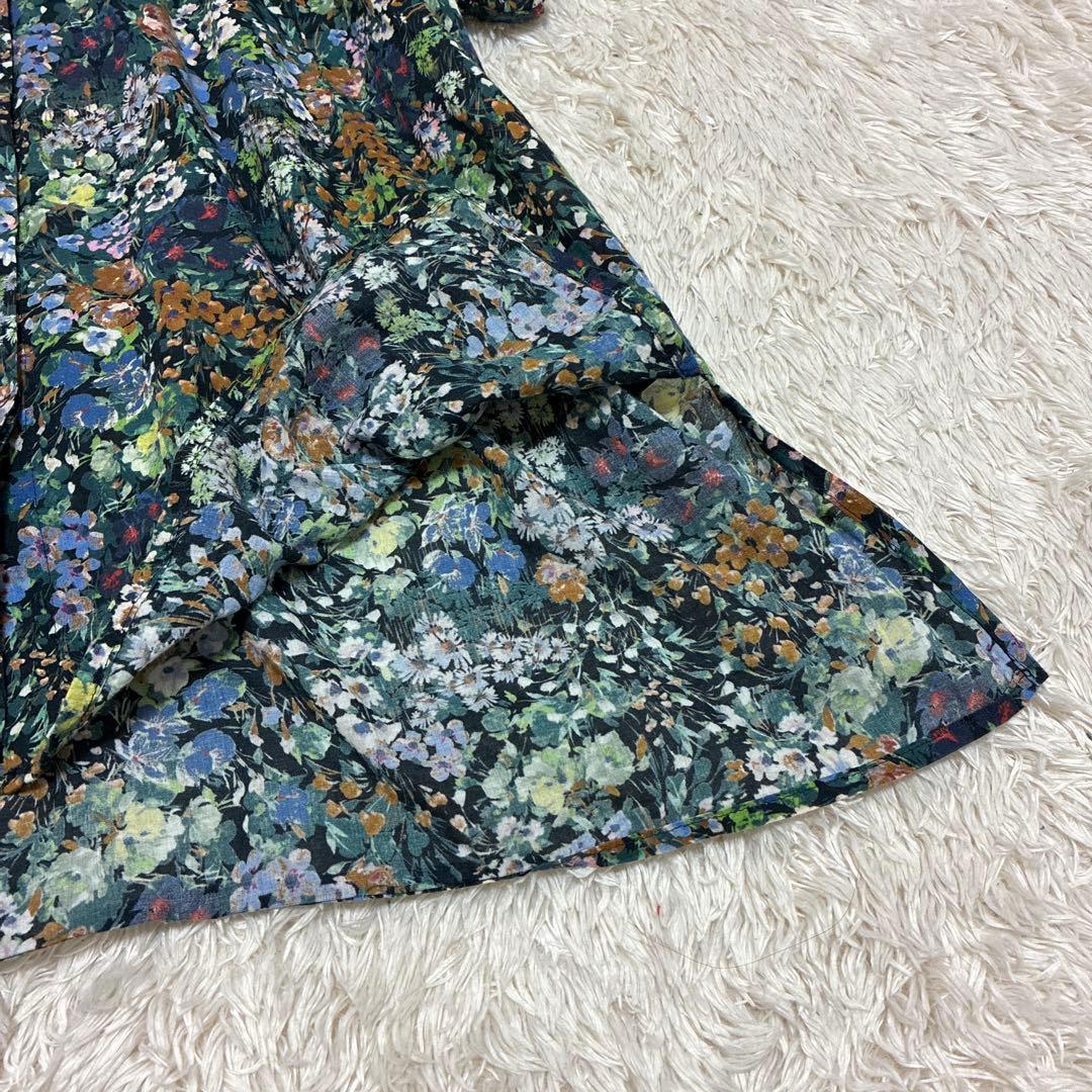 JOURNAL STANDARD L’ESSAGE タックスリーブシャツ 花柄