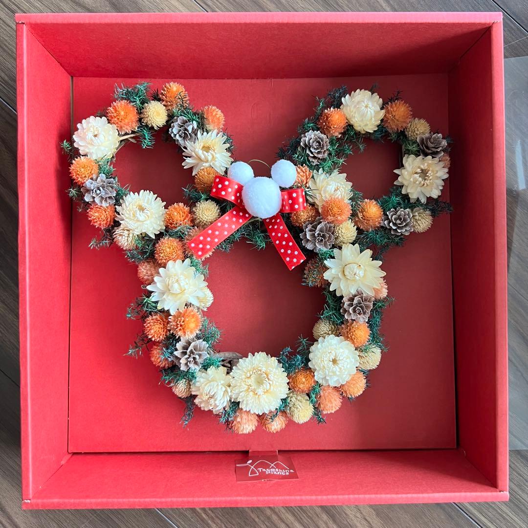 ベルメゾン　ディズニー　クリスマス　ミッキーリース　disney