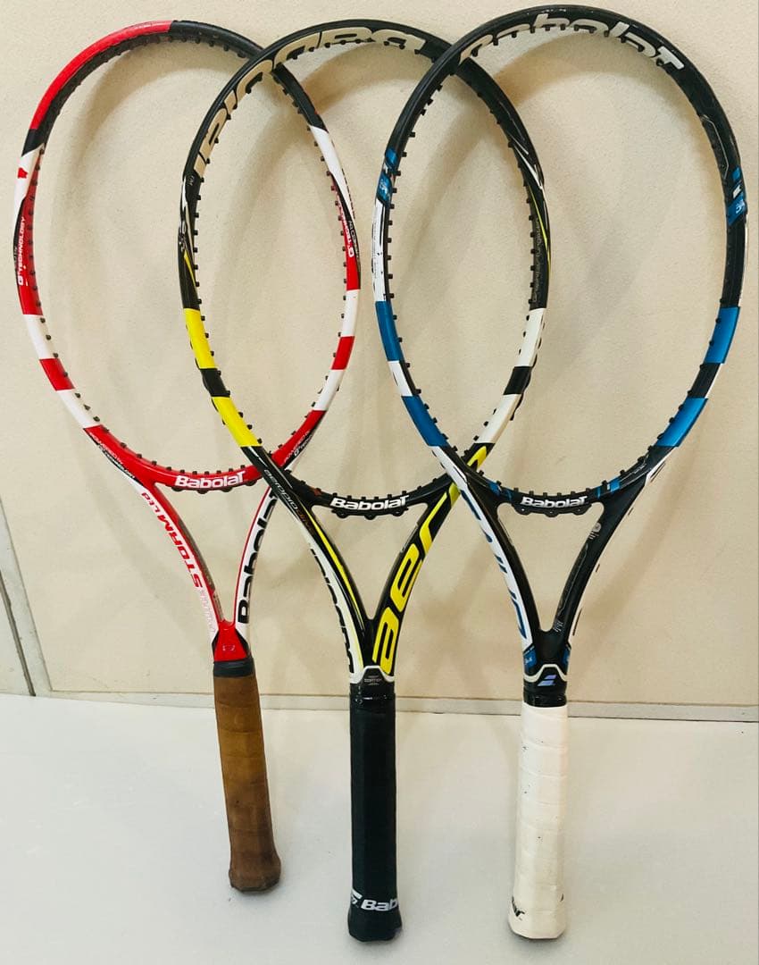 Babolat テニスラケット 3本まとめ売り