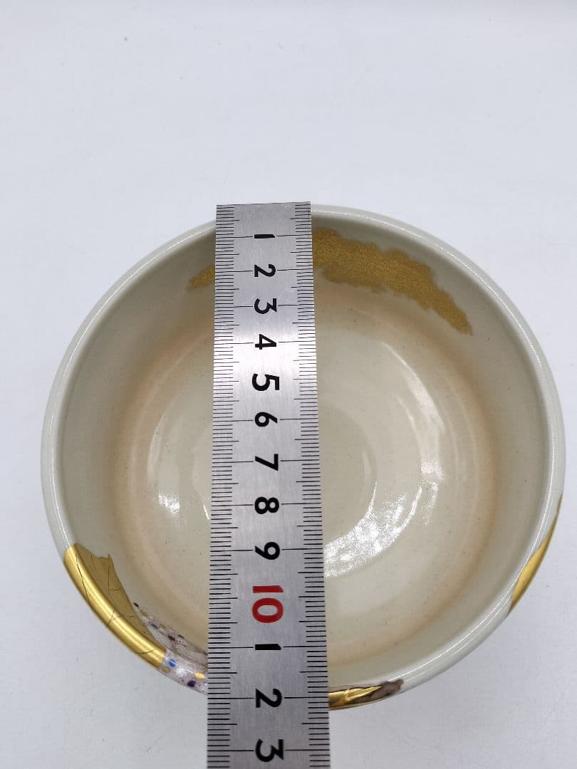 c844 茶碗 紫陽花 陽炎園 木箱 茶道具 古物