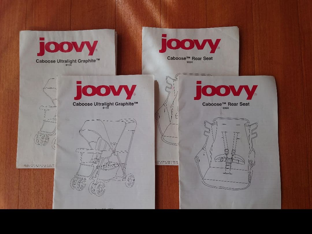 【2人乗り】 joovy Caboose Ultralight Graphite
