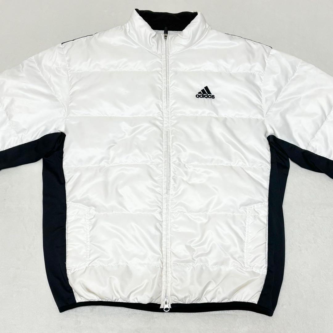 【美品】アディダスゴルフ ゴルフウェア 長袖 ジャケット ブルゾン メンズウェア