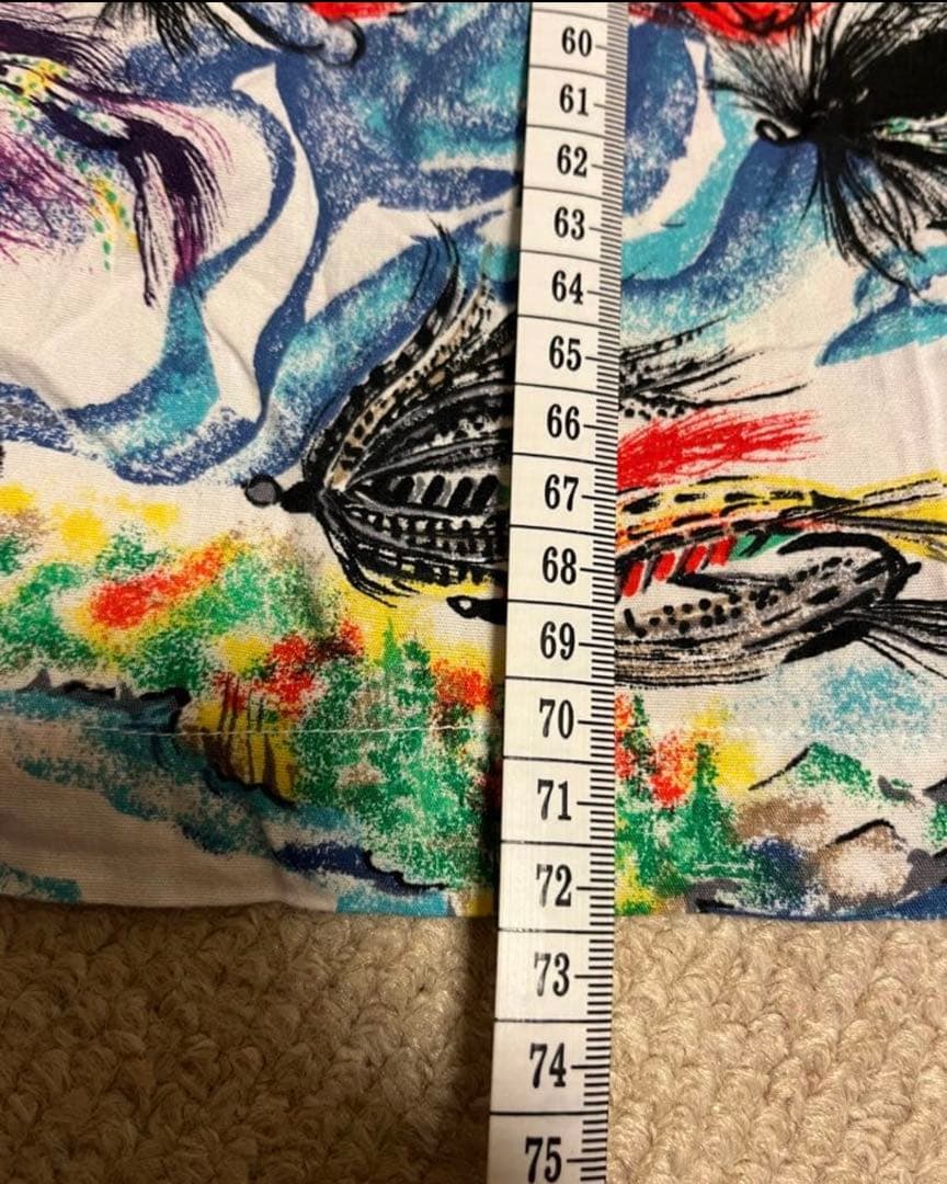 パタロハ　Pataloha パタゴニア　1993　毛針 アロハシャツ　Ｍ