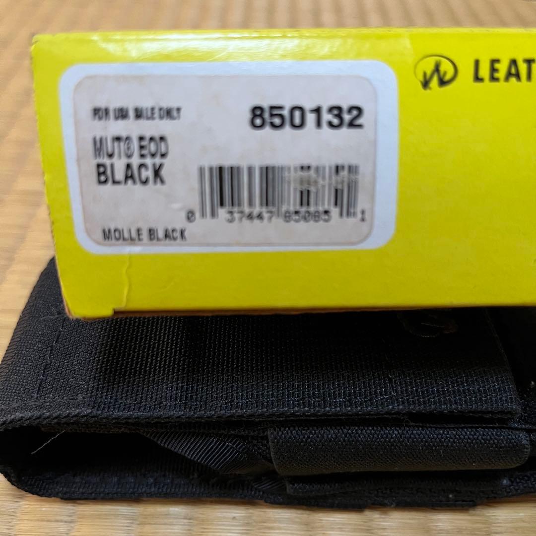 個人装備 LEATHERMAN MUT EOD BLACK