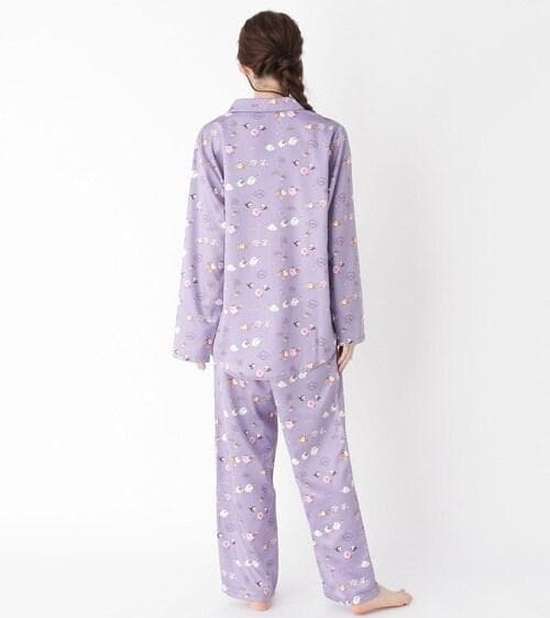 新品 It's DEMO 星のカービィ イッツデモ サテン パジャマ パープル