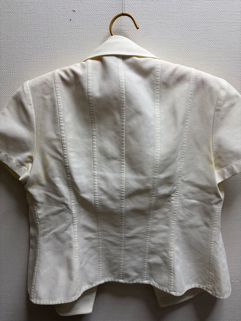 CHANEL BOUTIQUE ホワイトショートスリーブシャツ
