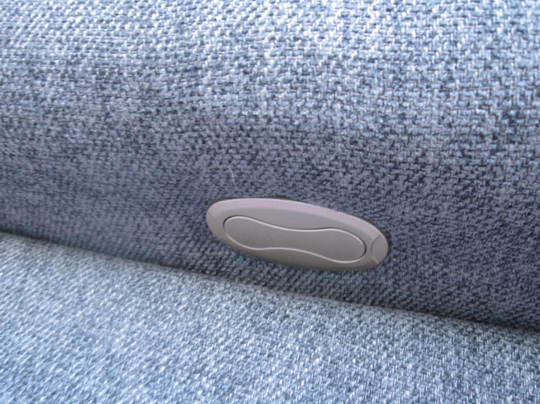 名古屋市等送料無料★ニトリ 2人掛け電動布張りリクライニングソファ Nピュール