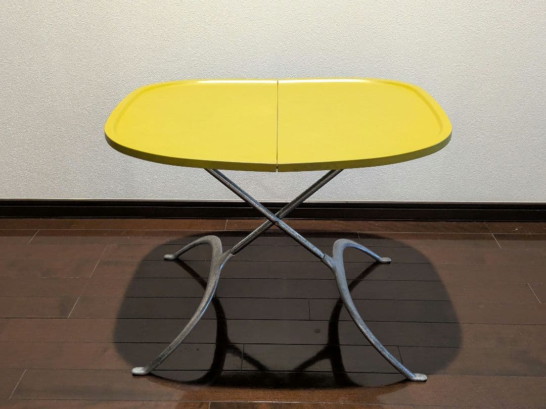 訳アリ Kartell ローテーブル “Leopoldo” レオポルド 折り畳み