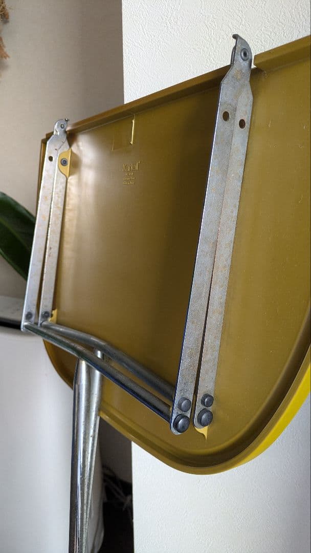 訳アリ Kartell ローテーブル “Leopoldo” レオポルド 折り畳み