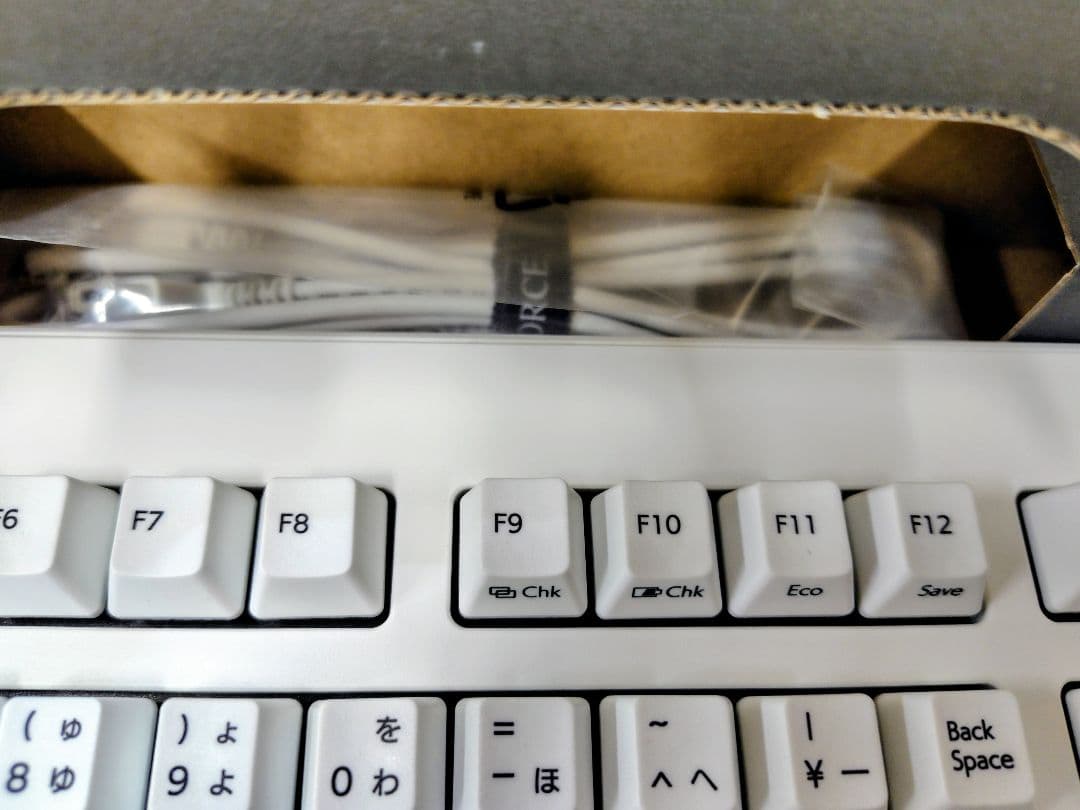 新品未使用 REALFORCE R3HA22 日本語配列キーボード ホワイト