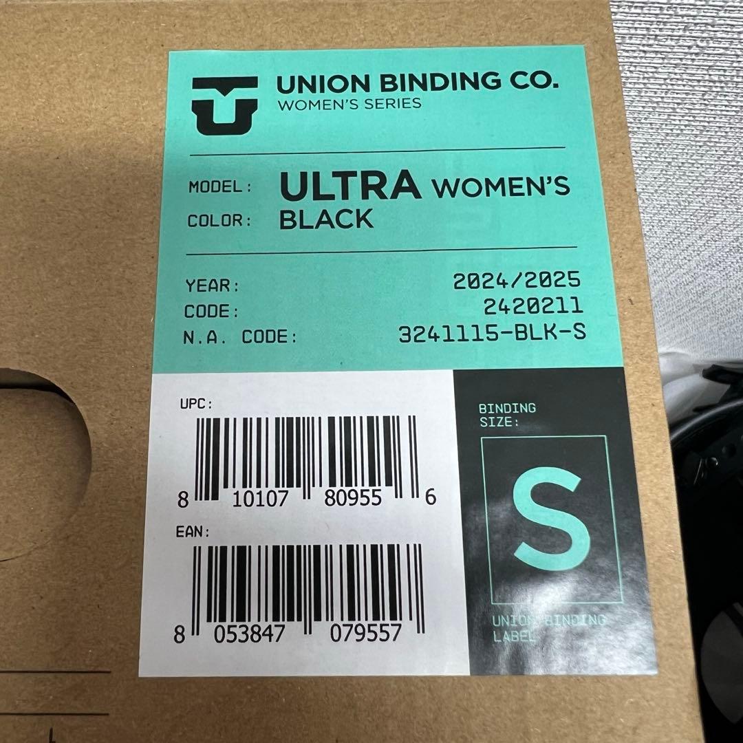 新品！24-25 UNION ULTRA women's （Sサイズ）