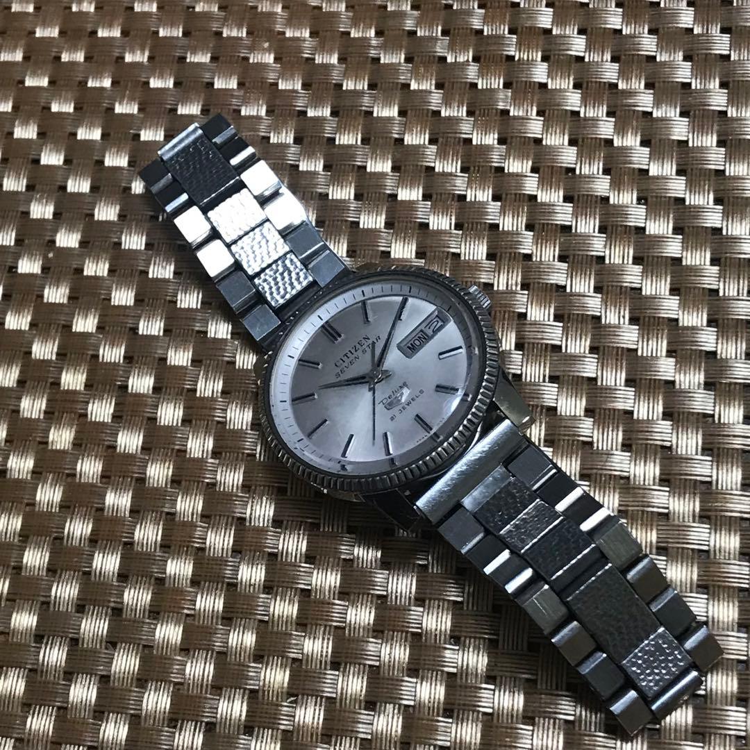 CITIZEN 7STAR Deluxe オートマチック自動巻 ATメンズ腕時計