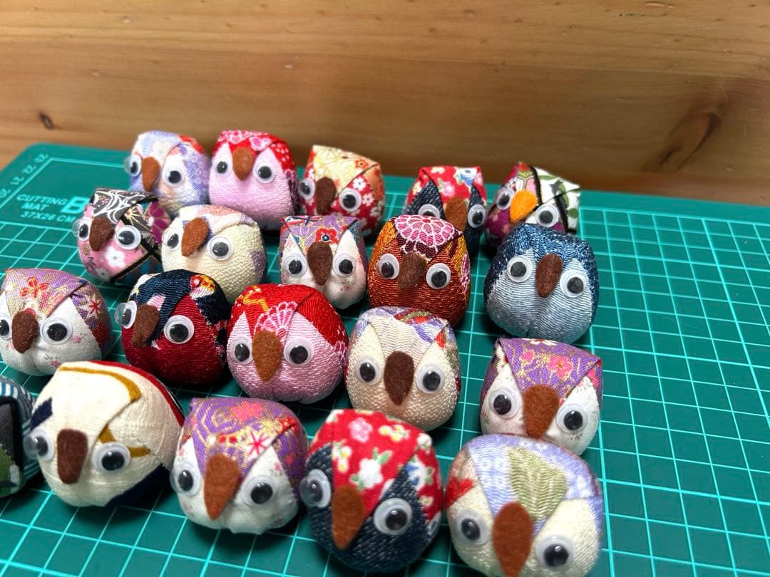 やちゅやちゅ　フクロウセット　マスコット