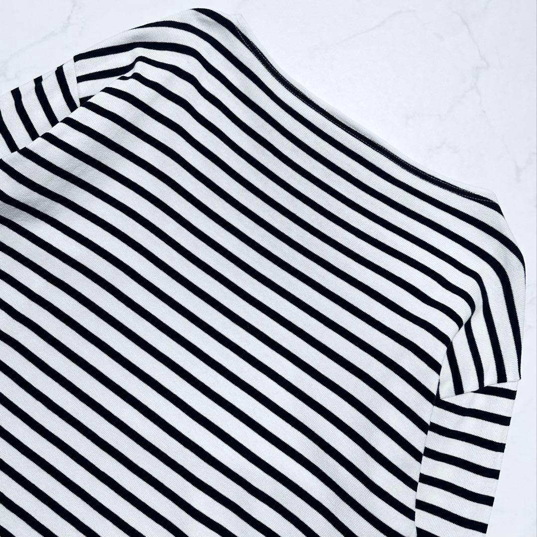 T7 XL◎セントジェームス バスクシャツ ウェッソン フランス製 メンズ 黒白