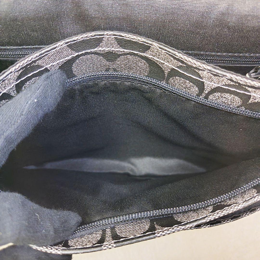 ✨超美品✨コーチ メッセンジャーバッグ シグネチャー PVC