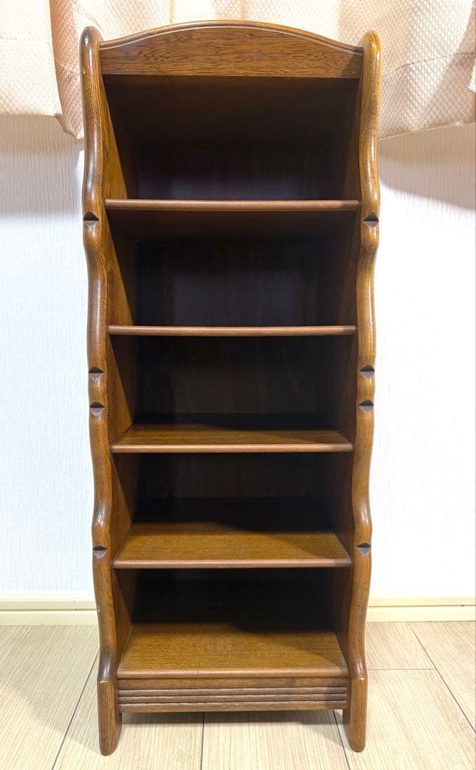 karimoku カリモク 木製ラック 5段 ウォールナット