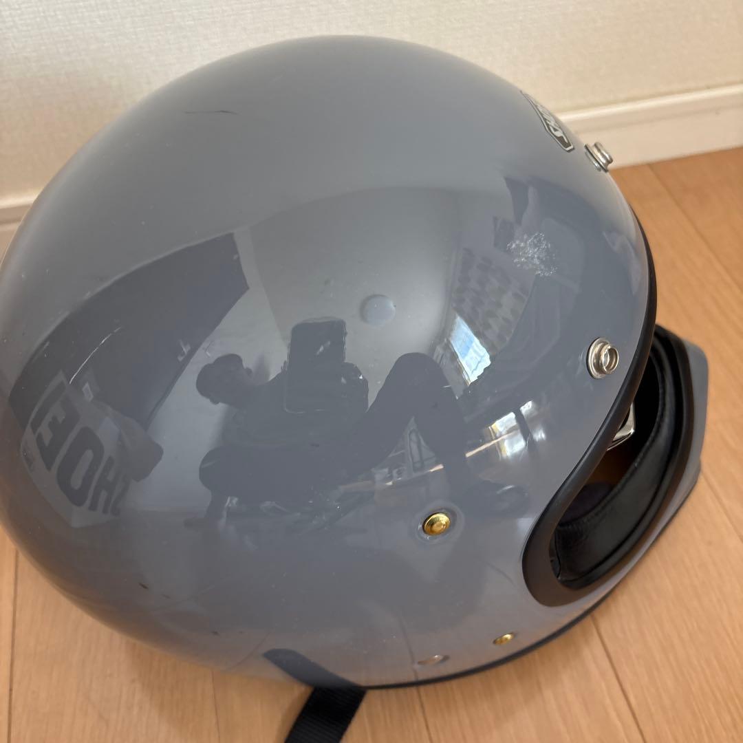SHOEI EX-ZERO グレー ヘルメット インカム付