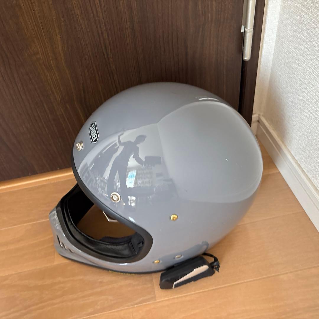 SHOEI EX-ZERO グレー ヘルメット インカム付