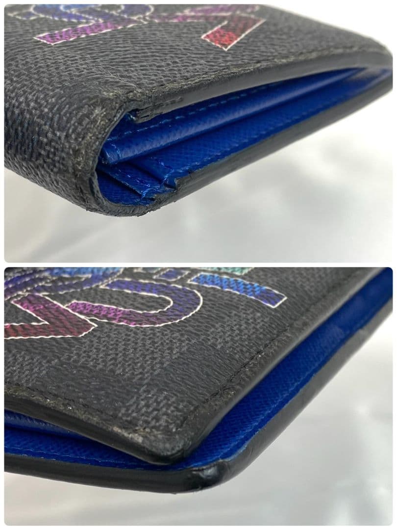 ✨️良品✨️Louis Vuitton ダミエグラフィット ポルトフォイユブラザ