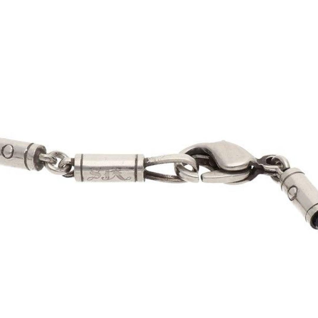 SJX BLACK & GOLD GLITTER NECKLACE ネックレス