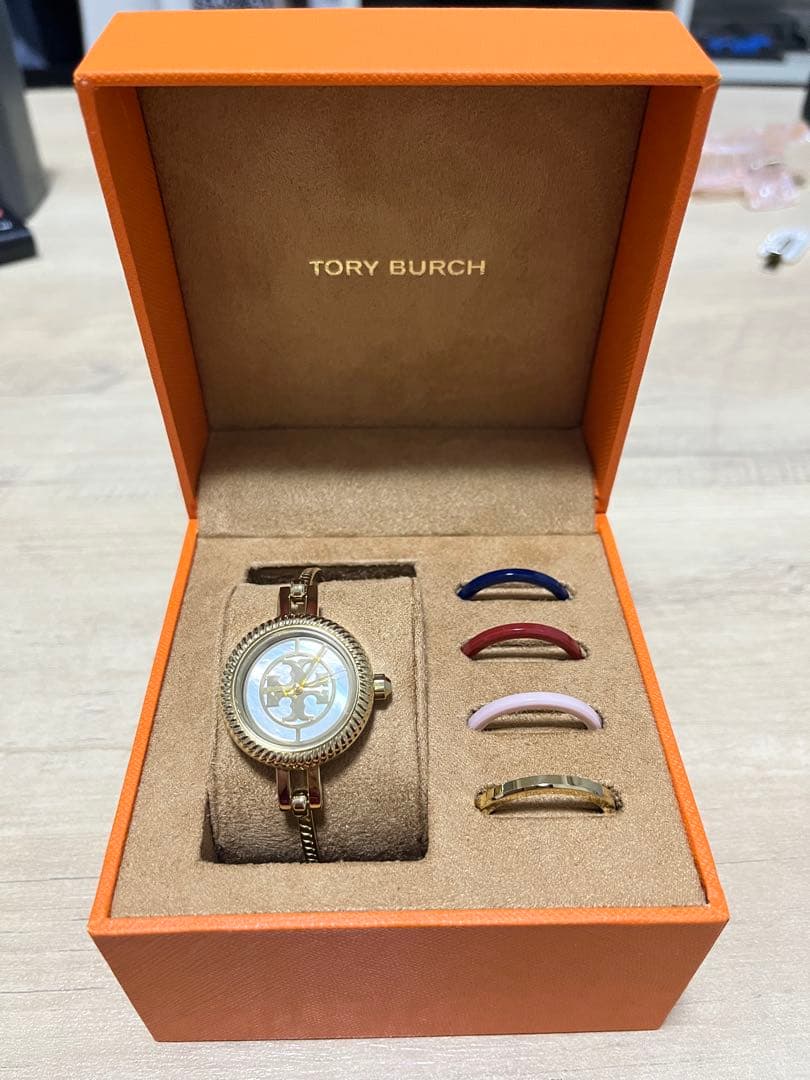 TORY BURCH ゴールド アナログ腕時計