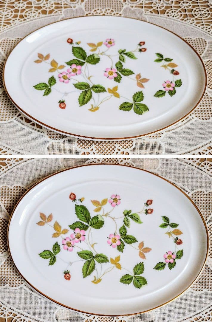 ウェッジウッド『ワイルドストロベリー』ミニチュア6点セット