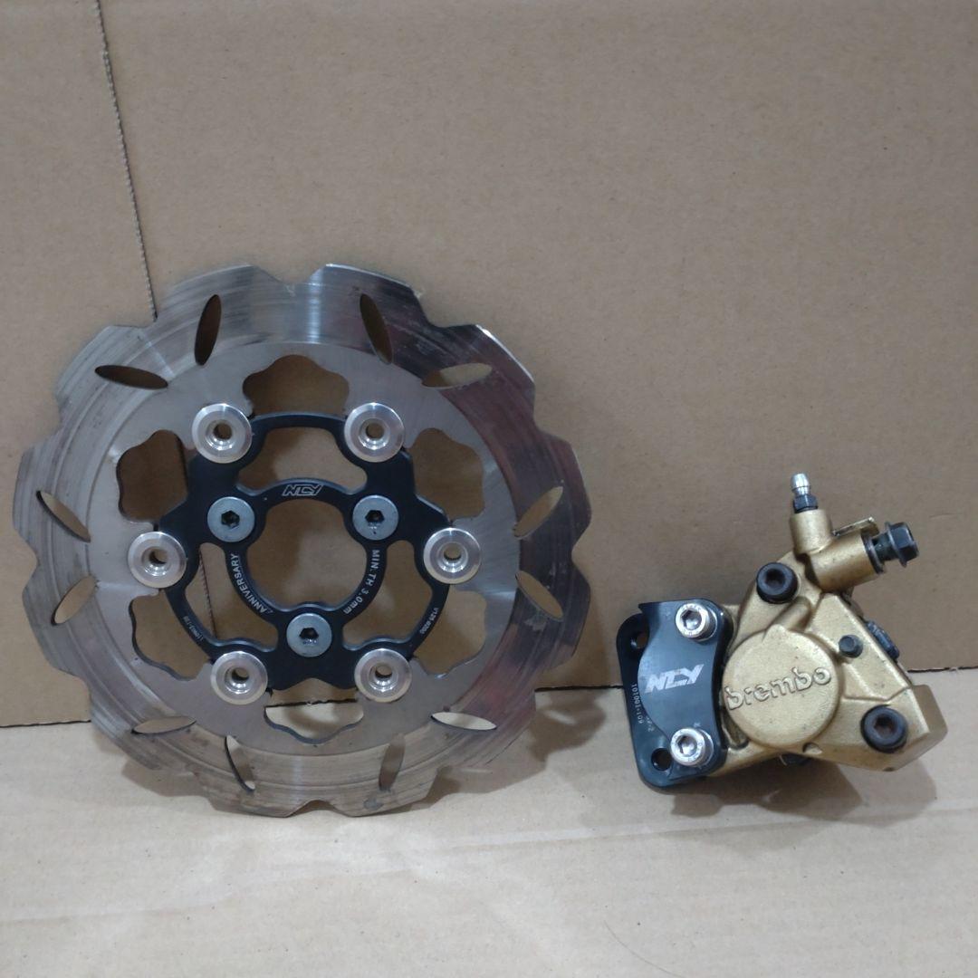 アドレスV125G 200mm ブレーキローター/キャリパー/サポート NCY