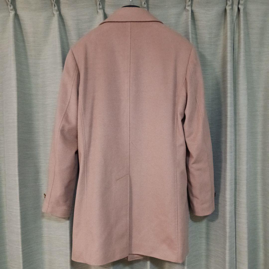 ポール・スミス　カシミヤ１００%　ステンカラーコート　サイズL