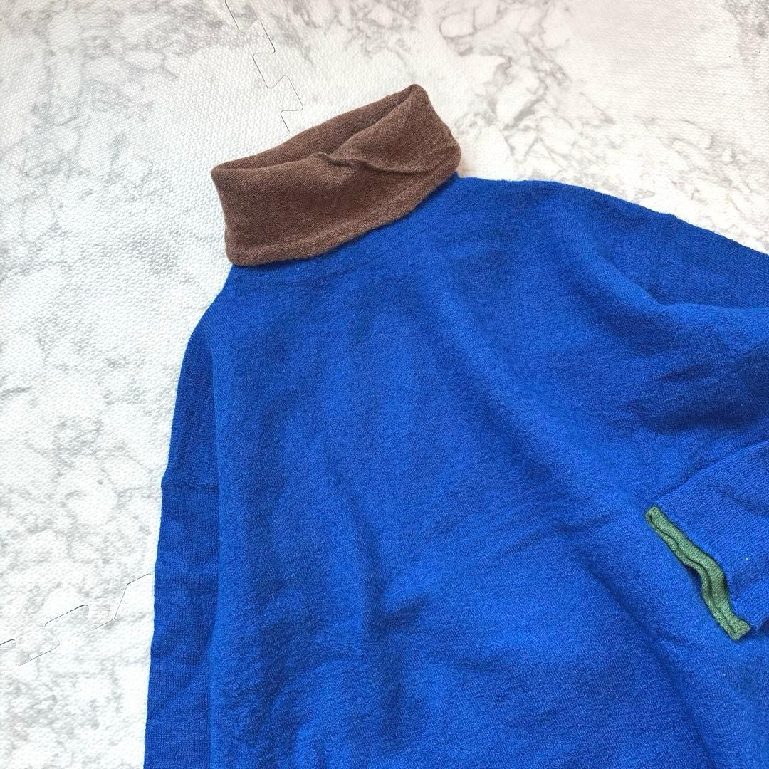 45R クレリックのタートルネックニット ウールカシミヤ ワイドシルエット