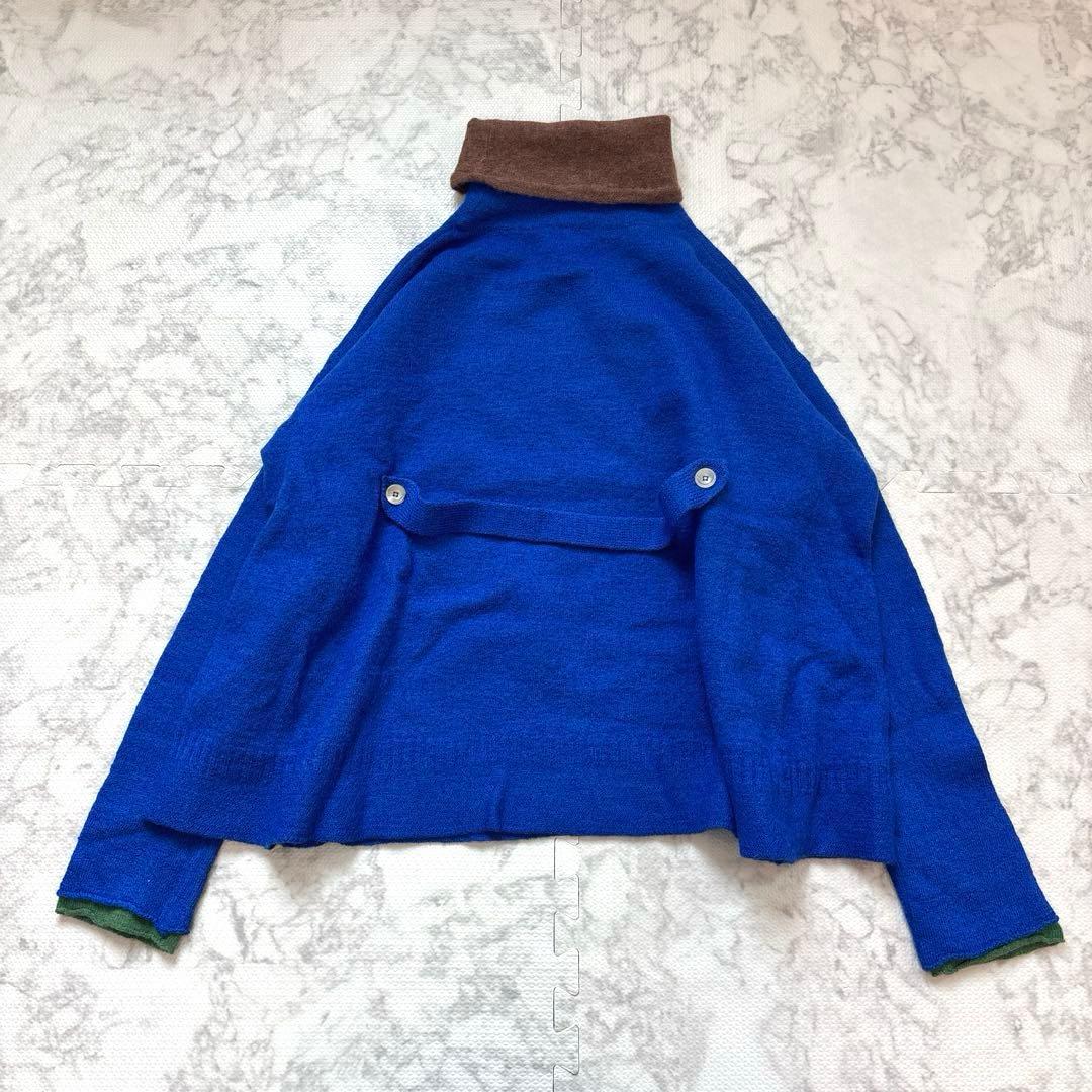 45R クレリックのタートルネックニット ウールカシミヤ ワイドシルエット