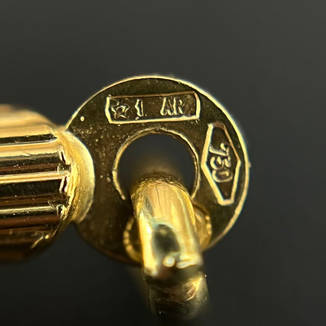 ★(B010502)K18 YG ネックレストップ ウノアエレ 750 キリスト